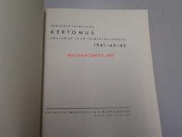 Taideteollisuuskeskuskoulu : Kertomus koulun 67. ja 68.  toimintavuodesta 1941-42-43