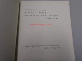 Taideteollisuuskeskuskoulu : Kertomus koulun 70:stä toimintavuodesta 1944-1945