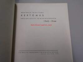 Taideteollisuuskeskuskoulu : Kertomus koulun 69:stä toimintavuodesta 1943-1944