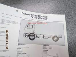 Sisu SK 150 VKH/3800, SK 170 VKH/3800 paloauto -myyntiesite