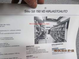 Sisu SB 150 VD kirjastoauto -myyntiesite