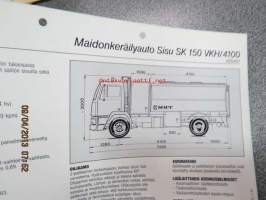 Sisu SK 150 VKH/4100 maidonkeräilyauto -myyntiesite