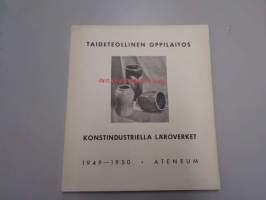 Taideteollinen oppilaitos - Konstindustriella läroverket 1949-1950