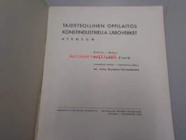 Taideteollinen oppilaitos - Konstindustriella läroverket 1949-1950