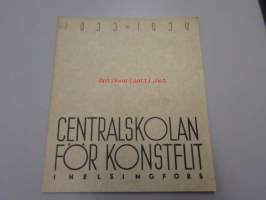 Centralskolan för konstflit : Berättelse över skolans verksamhet under läroåret 1933-1934