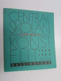 Centralskolan för konstflit : Berättelse över skolans verksamhet under läroåret 1932-1933