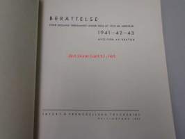 Centralskolan för konstflit : Berättelse över skolans verksamhet under dess 67. och 68. arbetsår 1941-42-43