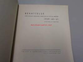 Centralskolan för konstflit : Berättelse över skolans verksamhet under dess 65. och 66. arbetsår 1939-40-41