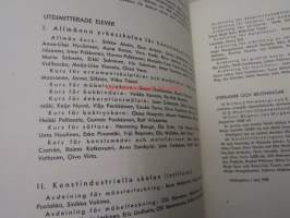 Centralskolan för konstflit : Berättelse över skolans verksamhet under dess 74:de arbetsår 1948-1949