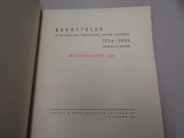 Centralskolan för konstflit : Berättelse över skolans verksamhet under läroåret 1934-1935