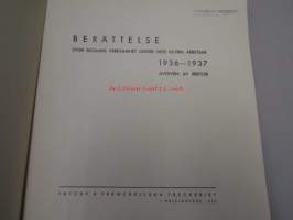 Centralskolan för konstflit : Berättelse över skolans verksamhet under dess 62:dra arbetsår 1936-1937