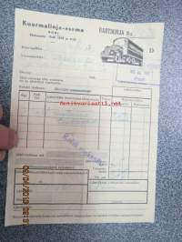 Kuormalinja-asema Pori -rahtikirja 6.6.195?
