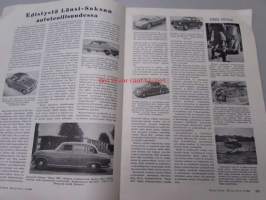 Tekniikan Maailma 1954 nr 11 koeajossa Skoda 1200, kaitafilmaus II osa, koekuvaus Contaflex