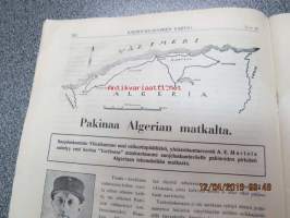 Wartion Joulu 1933 Varsinais-Suomen Vartio suojeluskuntalehden joulunumero, mm. Pöytyä uusi suojeluskuntatalo, A.E. Martola - Pakinaa Algerian matkalta, Jäillä