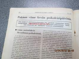 Wartion Joulu 1933 Varsinais-Suomen Vartio suojeluskuntalehden joulunumero, mm. Pöytyä uusi suojeluskuntatalo, A.E. Martola - Pakinaa Algerian matkalta, Jäillä