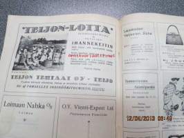 Wartion Joulu 1933 Varsinais-Suomen Vartio suojeluskuntalehden joulunumero, mm. Pöytyä uusi suojeluskuntatalo, A.E. Martola - Pakinaa Algerian matkalta, Jäillä