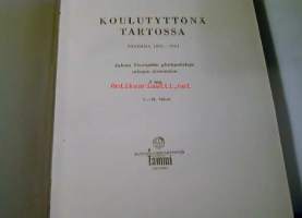 Koulutyttönä Tartossa vuosina 1901-1904