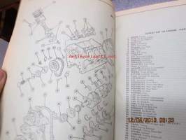 Chevrolet  1976 thru 1981 Chassis and Body parts illustration catalog -varaosaluettelo