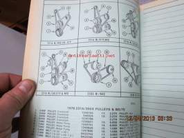 Chevrolet  1976 thru 1981 Chassis and Body parts illustration catalog -varaosaluettelo