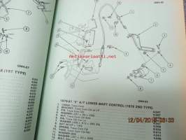 Chevrolet  1976 thru 1981 Chassis and Body parts illustration catalog -varaosaluettelo