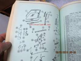 Chevrolet  1976 thru 1981 Chassis and Body parts illustration catalog -varaosaluettelo