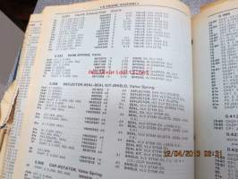 GM 1979 thru 1981Truck parts catalog - light duty models series 10 thru 35 -varaosaluettelo