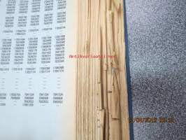GM 1979 thru 1981Truck parts catalog - light duty models series 10 thru 35 -varaosaluettelo