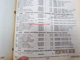 GM 1979 thru 1981Truck parts catalog - light duty models series 10 thru 35 -varaosaluettelo
