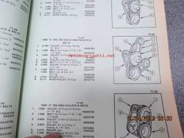 GM 1979 thru 1981Truck parts illustration catalog - light duty models series 10 thru 35 -varaosaluettelo