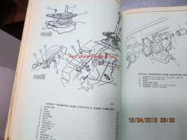 GM 1979 thru 1981Truck parts illustration catalog - light duty models series 10 thru 35 -varaosaluettelo