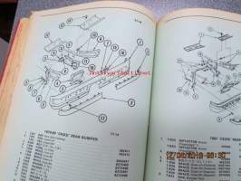 GM 1979 thru 1981Truck parts illustration catalog - light duty models series 10 thru 35 -varaosaluettelo