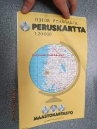 Pyhäranta 1131 08 Peruskartta 1:20 000