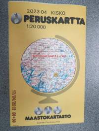 Kisko 2023 04 Peruskartta 1:20 000