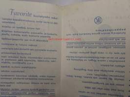 Favorite kuulakynä ei tahraa ei vuoda ei raavi / Favorite Kulpenna plumpar ej läcker ej skrapar ej
