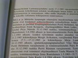 rakenteluleikkikokeilu   järjestettyjen leikkien kokeilu laajalammen perhepuistossa mikkelissä