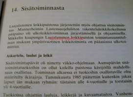 rakenteluleikkikokeilu   järjestettyjen leikkien kokeilu laajalammen perhepuistossa mikkelissä