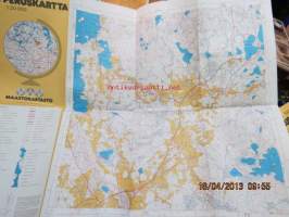 Iso-Evo 2134 05 Peruskartta 1:20 000
