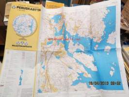Kuhmoinen 2143 09 Peruskartta 1:20 000