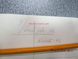 III/Rask. Psto 12 kesällä 1942 -valokuva