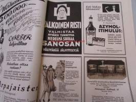 Suomen Kuvalehti 1926 nr 44, lasten kirjallisuusviikko, Akseli Gallen-Kallelan kolme kuoleman taulua, persialaista lampaista tietokirjan kansiksi