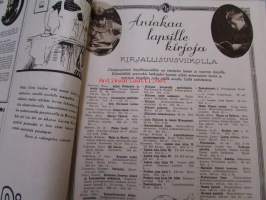Suomen Kuvalehti 1926 nr 44, lasten kirjallisuusviikko, Akseli Gallen-Kallelan kolme kuoleman taulua, persialaista lampaista tietokirjan kansiksi