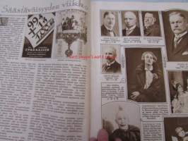 Suomen Kuvalehti 1926 nr 44, lasten kirjallisuusviikko, Akseli Gallen-Kallelan kolme kuoleman taulua, persialaista lampaista tietokirjan kansiksi