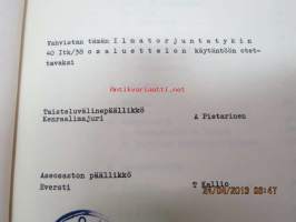 Ilmatorjuntatykin 40 ItK/38 osaluettelo