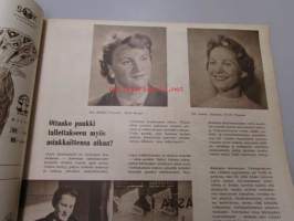 Suomen Kuvalehti 1956 nr 40, ilm. 6.10.1956.  Kaarle Tavela kävi Venäjänmaalla, Himalajan rinteillä II, Aleksis Kivi näyttely Turun Taidemuseossa -55, Suomen
