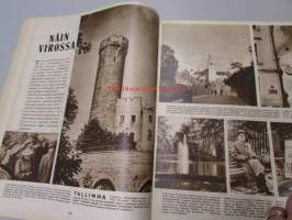 Suomen Kuvalehti 1956 nr 40, ilm. 6.10.1956.  Kaarle Tavela kävi Venäjänmaalla, Himalajan rinteillä II, Aleksis Kivi näyttely Turun Taidemuseossa -55, Suomen