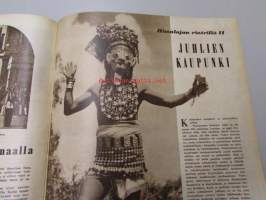 Suomen Kuvalehti 1956 nr 40, ilm. 6.10.1956.  Kaarle Tavela kävi Venäjänmaalla, Himalajan rinteillä II, Aleksis Kivi näyttely Turun Taidemuseossa -55, Suomen