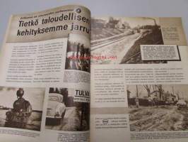 Suomen Kuvalehti 1956 nr 42, tietkö taloudellisen kehityksemme jarru?, lasten iloksi Kansainvälinen nukke- ja leikkikalunäyttely, Himalajan rinteiltä III, Miss