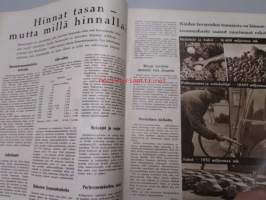 Suomen Kuvalehti 1956 nr 43, Ernest Hemingway kirjoittaa itsestään, miksi Kannaksesta oli luovuttava kesällä -44, suomalainen keittiö, viikon kasvoja mm. Mauno