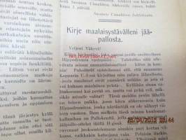 Suomen Urheilulehti 1916-17 -sidottu vuosikerta (1.10.1916-1.10.1917)