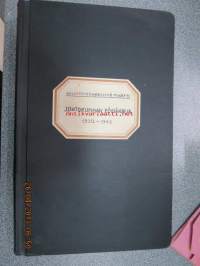 Asunto-osakeyhtiö Martti - johtokunnan pöytäkirja 1930-1942 -puhtaaksikirjoitetut hallituksen kokouspöytäkirjat